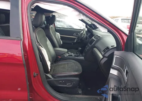 2018 Ford Explorer Xlt из США, поврежденный, VIN 1FM5K8DH9JGC66555